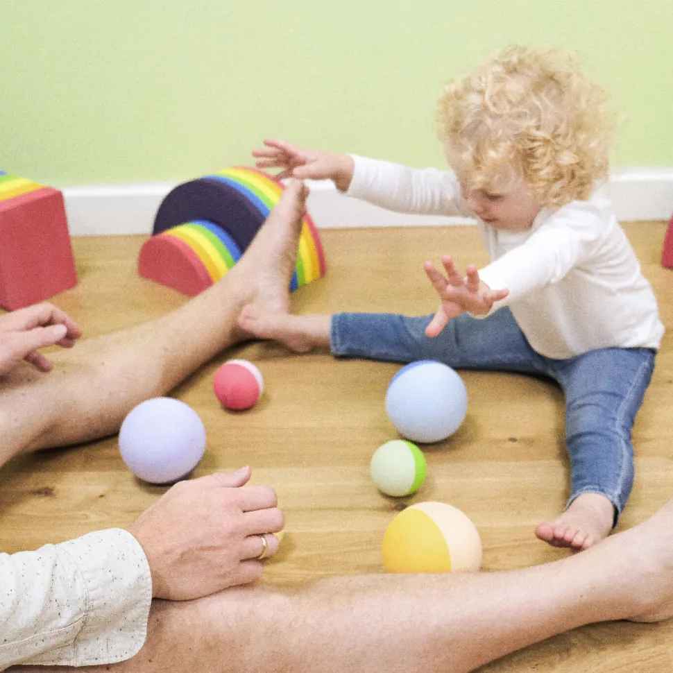 Bobles Boldsaet Rainbow, 6 Stk