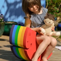 Bobles Elefant L - Rainbow