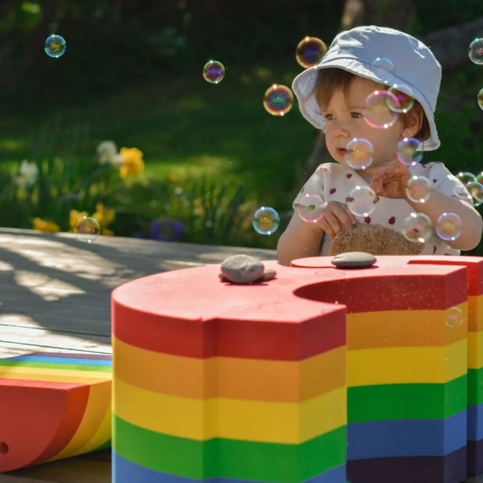 Bobles Elefant L - Rainbow