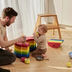 Bobles Elefant L - Rainbow