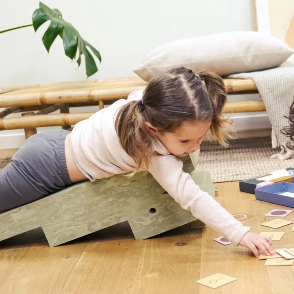 Bobles Krokodille L - Natur