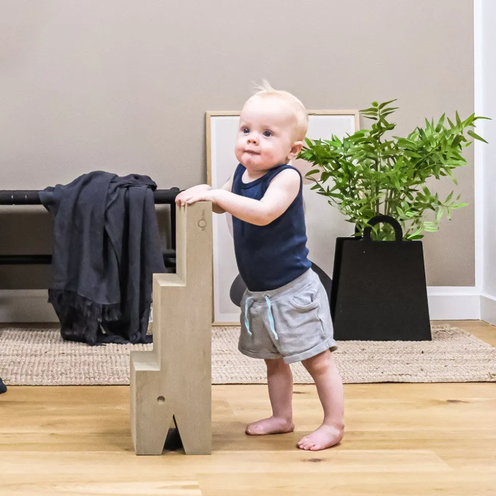 Bobles Krokodille M - Natur