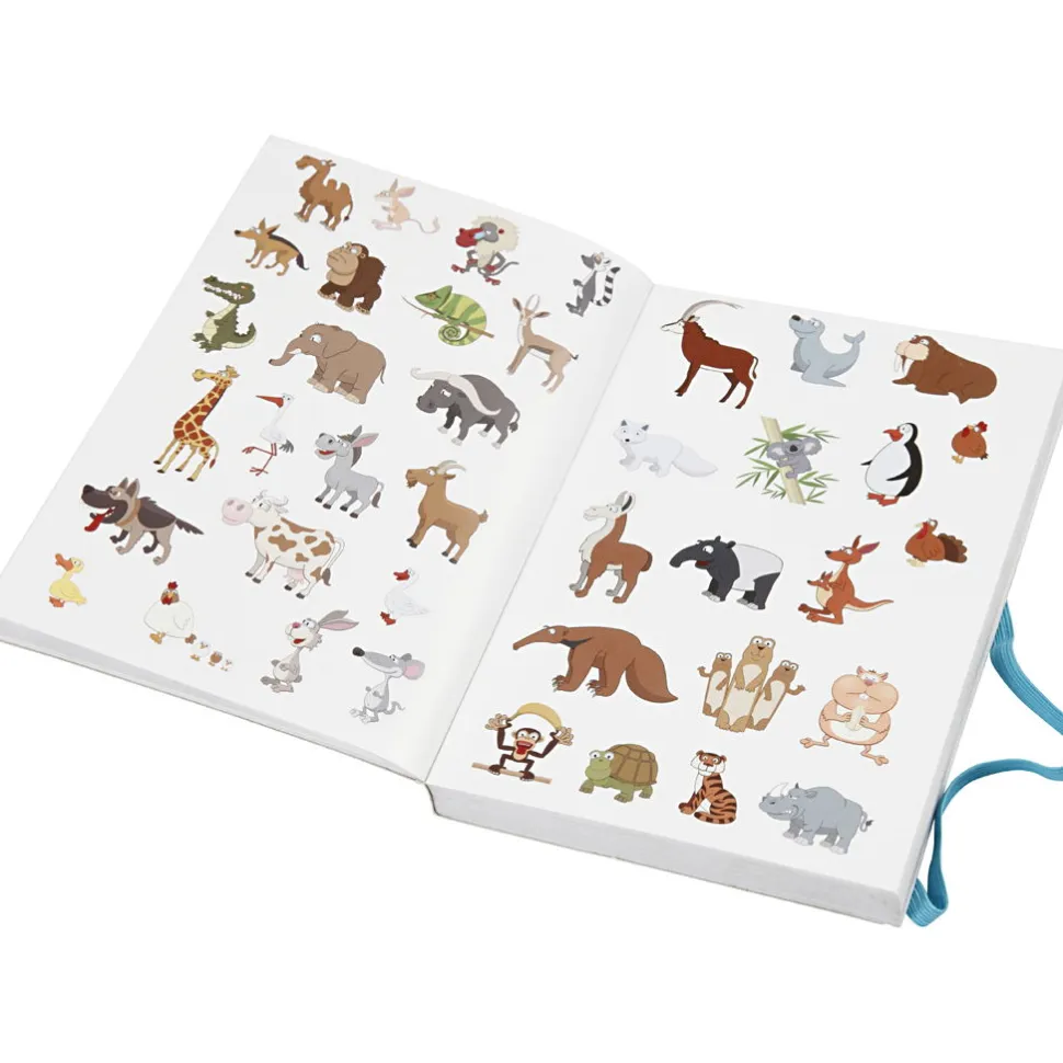 Bog Med Klistermaerker - Diverse, 2.800 Stk.