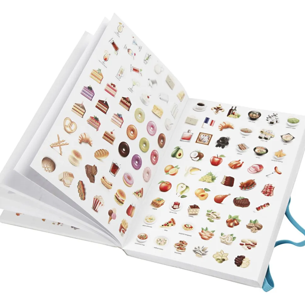 Bog Med Klistermaerker - Diverse, 2.800 Stk.
