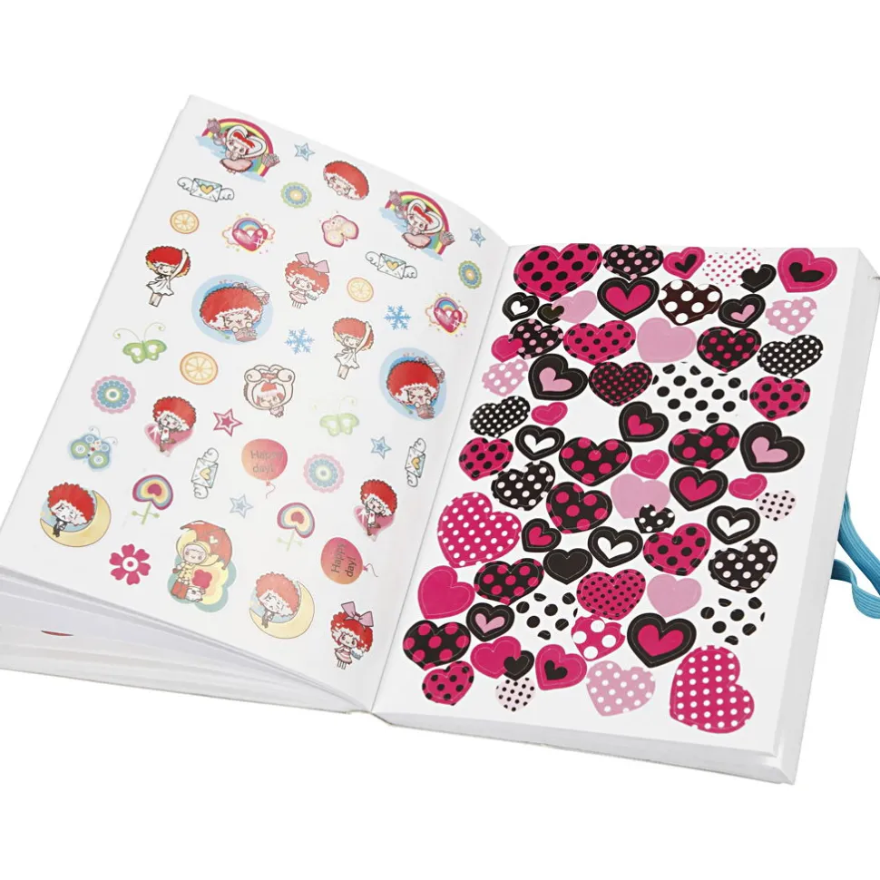 Bog Med Klistermaerker - Diverse, 2.800 Stk.