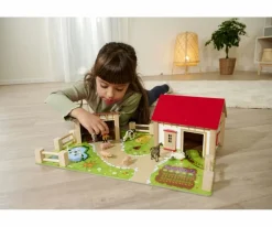 Bondegard Med Dyr Og Tilbehør, 25 Dele