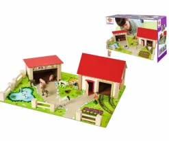 Bondegard Med Dyr Og Tilbehør, 25 Dele