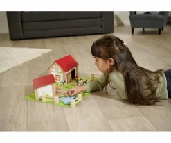 Bondegard Med Dyr Og Tilbehør, 25 Dele