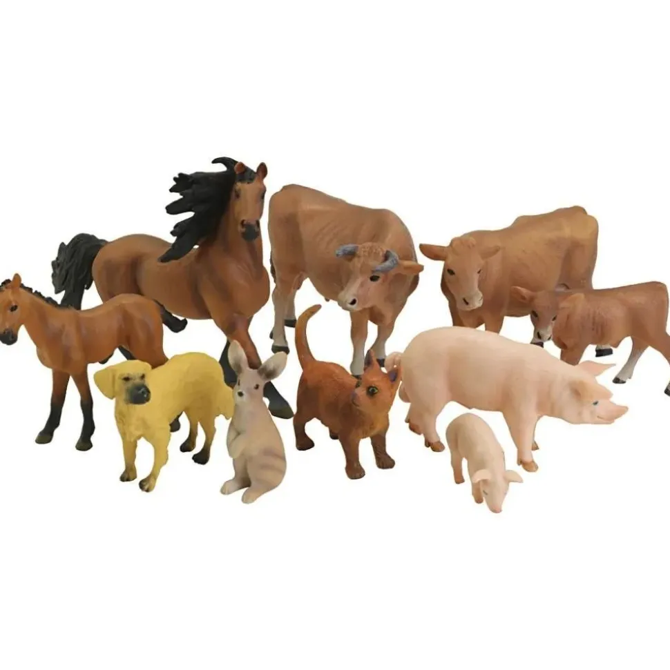 Bondegardsdyr, 10 Stk