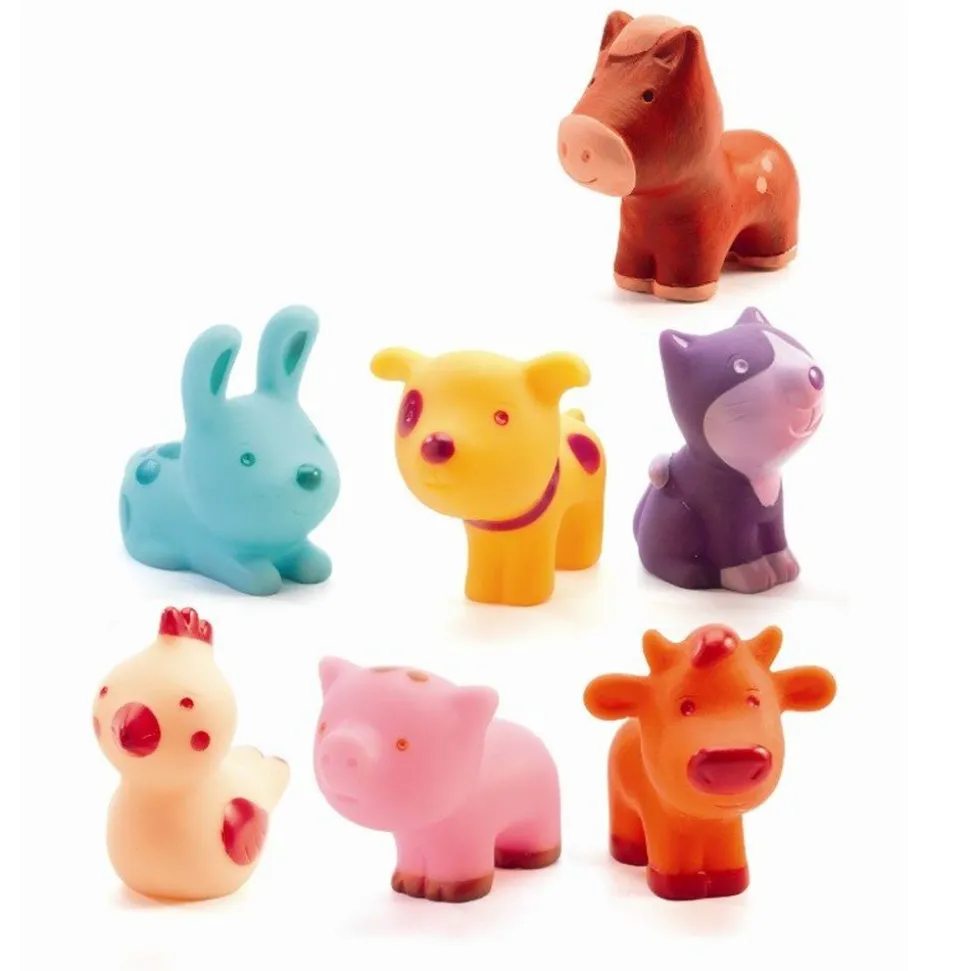 Bondegardsdyr, 7 Stk.