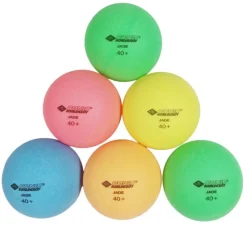 Bordtennisbolde Poly 40+, 6 Stk. - O 4 Cm.