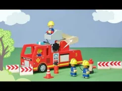 Brandbil Af Trae, 14 Dele