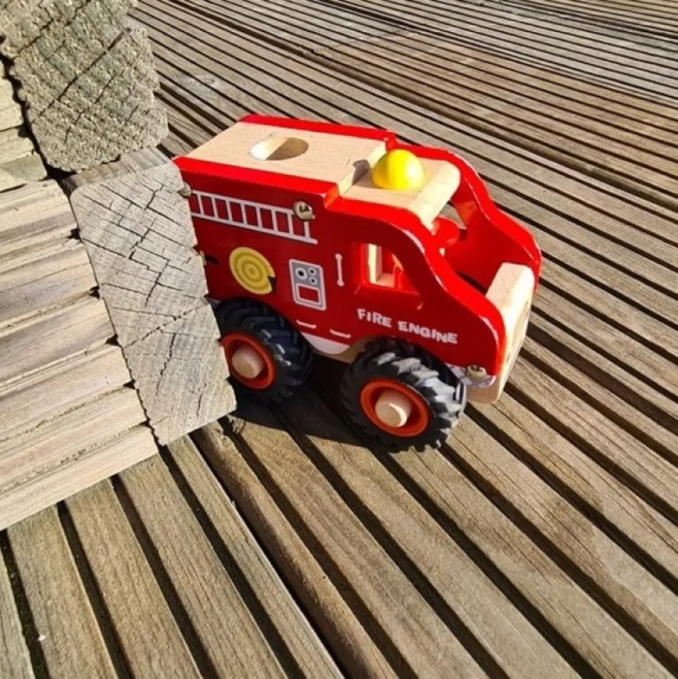 Brandbil Med Gummihjul