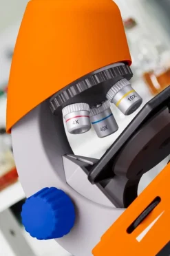 Børne Mikroskop M. Led, 40X-640X - Inkl Tilbehør