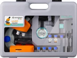 Børne Mikroskop M. Led, 40X-640X - Inkl Tilbehør