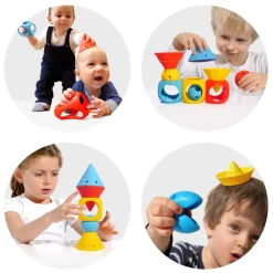 Bygge- Og Fantasisaet I Silikone, 9 Dele