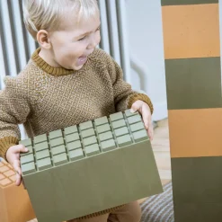 Byggeklodser, Store - Orange/Gron, 26 Stk