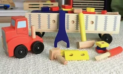 Byggesæt Gigant - Lastbil I Trae