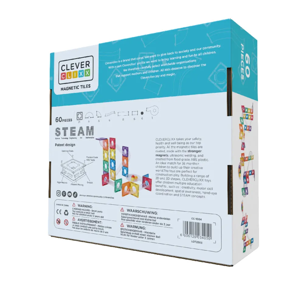 Cleverclixx | Intense Kuglebane, 60 Stk