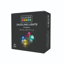 Cleverclixx | Kugler Med Lys I, 4 Stk