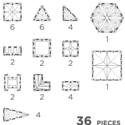 Cleverclixx | Pastel Mini, 36 Stk