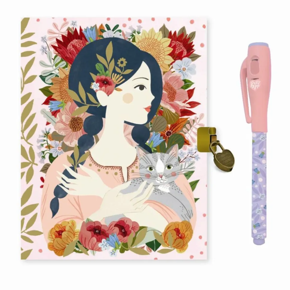 Dagbog Med Las Og Magisk Pen - Oana