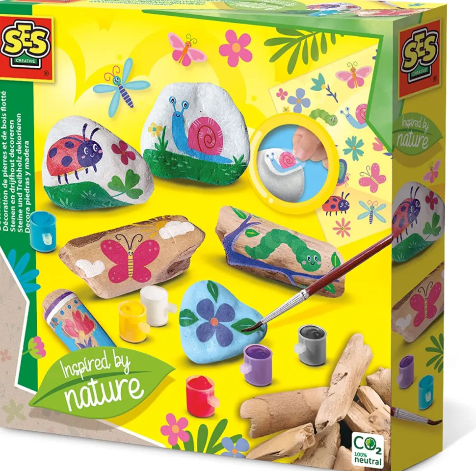 Dekorer Sten Og Drivtommer