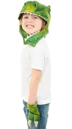 Dinosaur - Haette Og Kloer, Str. 3-6 Ar