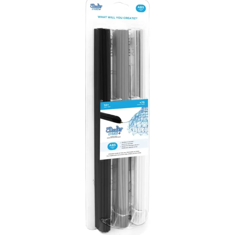 3Doodler Create+ | Abs Farvemix, 75 Stk