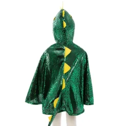 Dragekappe - Gron/Gul, Str. 2-3 Ar