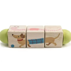 Dreje-Puslespil Af Trae - Dyr