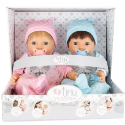 Dukke 1.255 Gram - Tvillinger, 45 Cm.