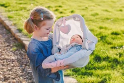 Dukke Tilbehør - Autostol, 45 Cm.