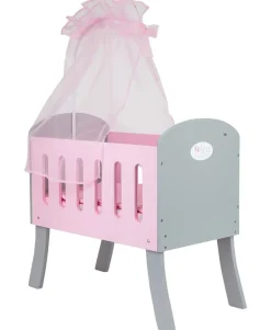 Dukke Tilbehør - Dukkeseng M. Himmel, 45 Cm.