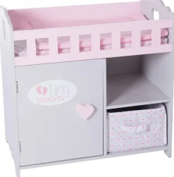 Dukke Tilbehør - Puslebord/Seng