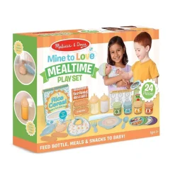 Dukke Tilbehør - Spisetid, 24 Dele