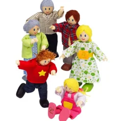 Dukkehus - Dukkefamilie - Flere Generationer