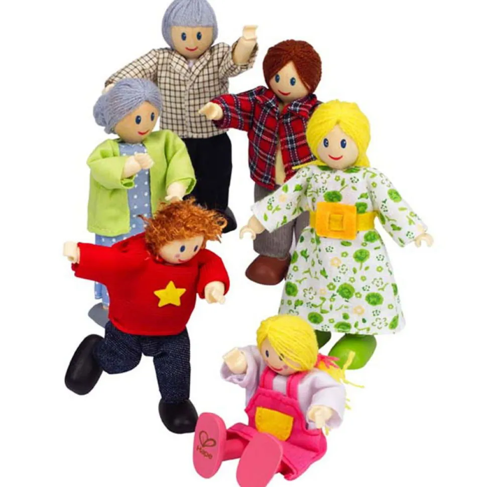 Dukkehus - Dukkefamilie - Flere Generationer