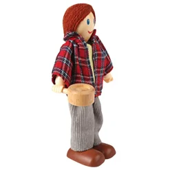 Dukkehus - Dukkefamilie - Flere Generationer