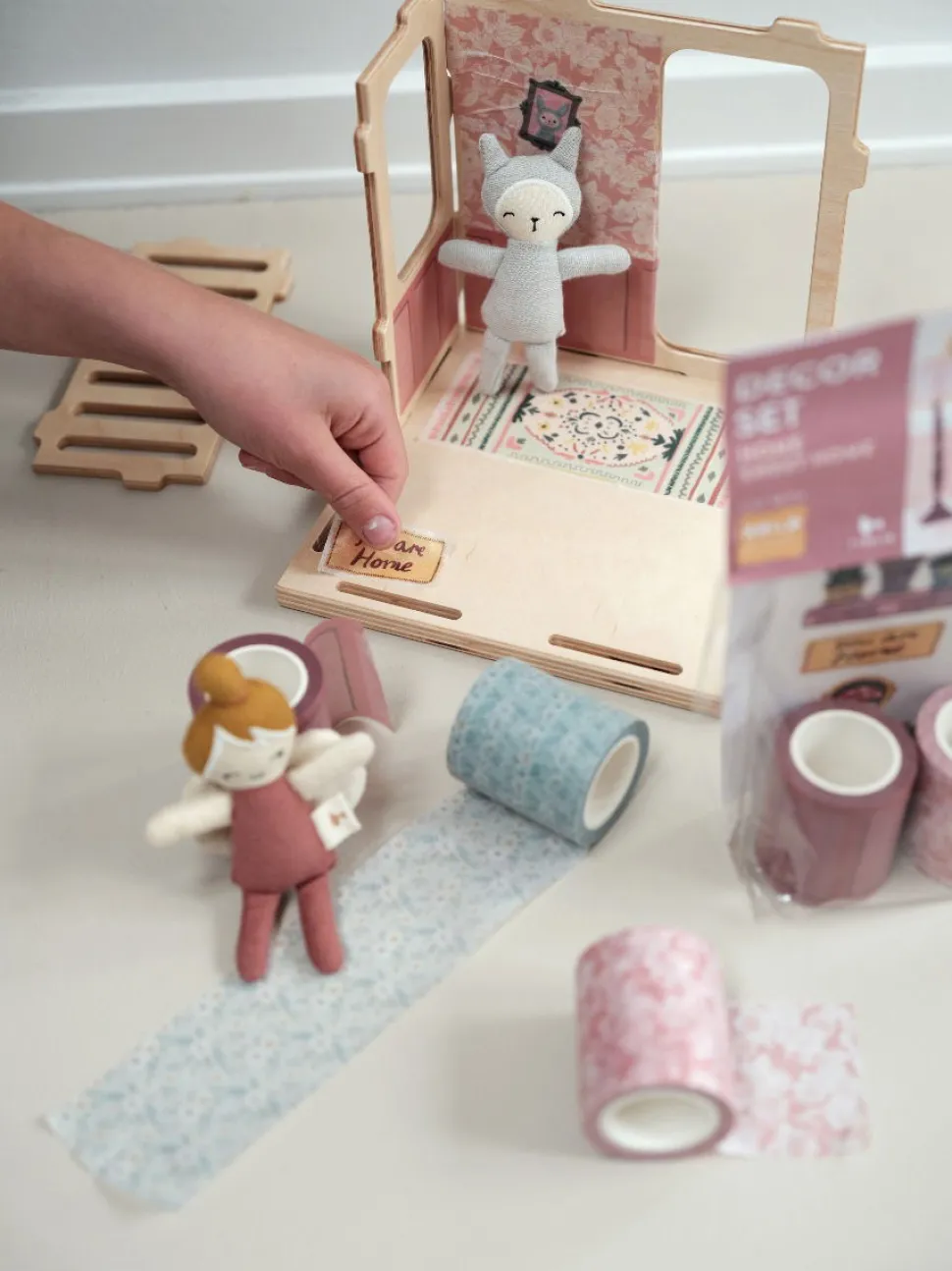 Dukkehus Build Tilbehør - Home Sweet Home