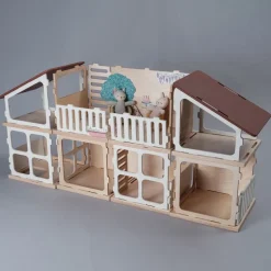 Dukkehus Build Tilbygning - Villa