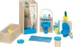 Dukkehus Tilbehør - Badevaerelse, Moderne