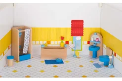 Dukkehus Tilbehør - Badevaerelse, Moderne