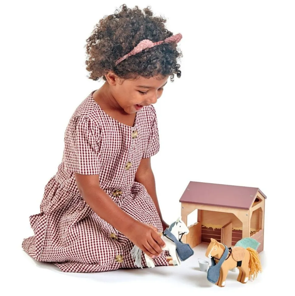 Dukkehus Tilbehør - Heste
