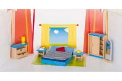 Dukkehus Tilbehør - Sovevaerelse, Moderne