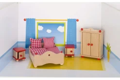 Dukkehus Tilbehør - Sovevaerelse, Klassisk