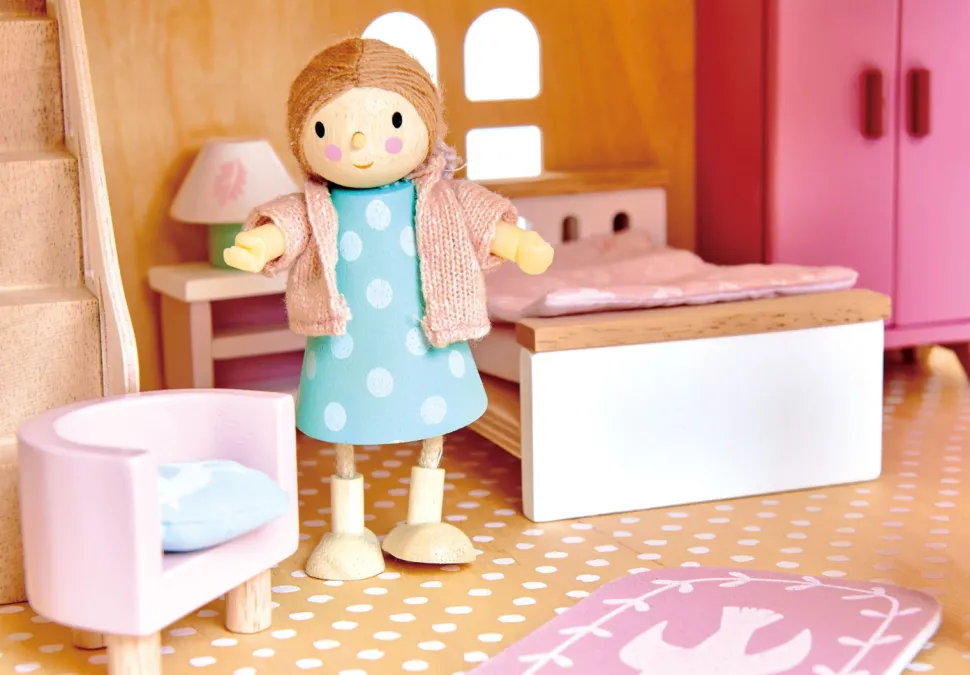 Dukkehusfigur - Fru Goodwood Og Baby