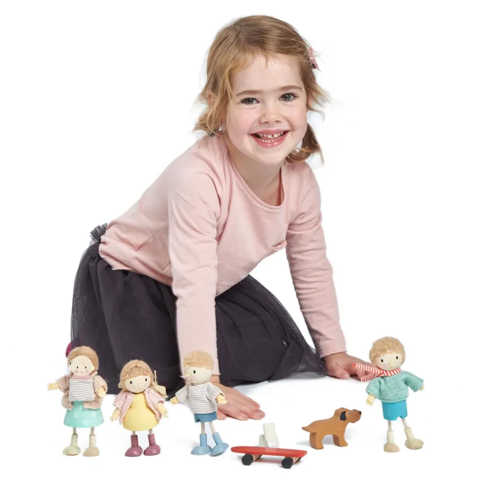 Dukkehusfigur - Fru Goodwood Og Baby