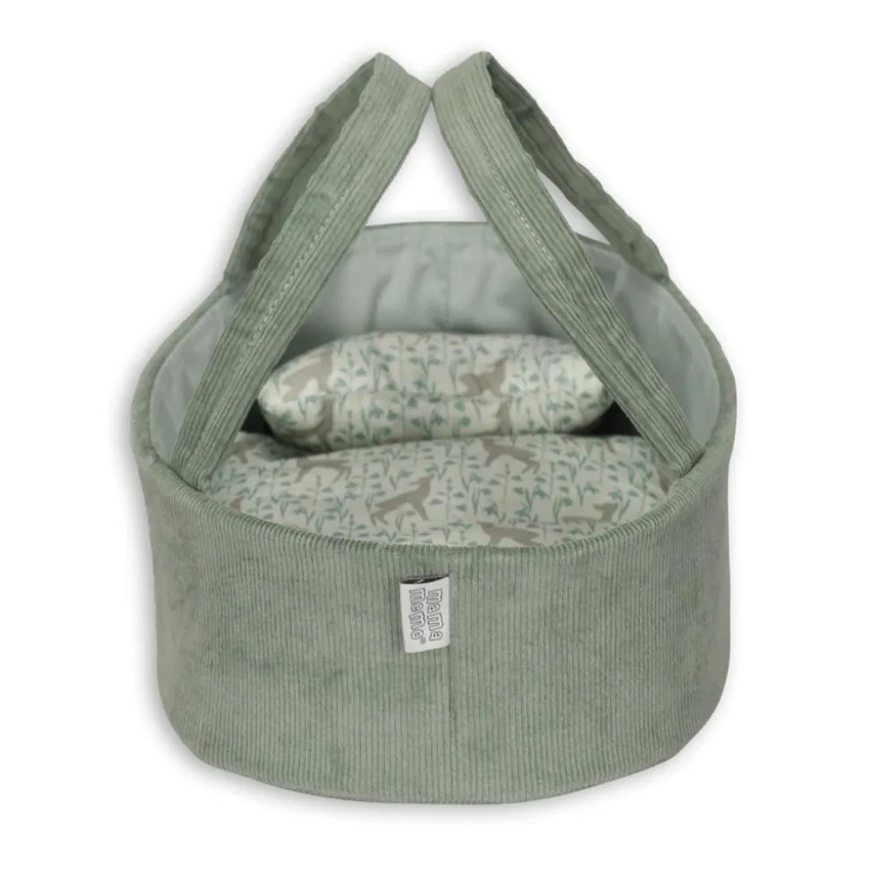 Dukkelift Inkl. Pude Og Dyne - Mint, 35 Cm