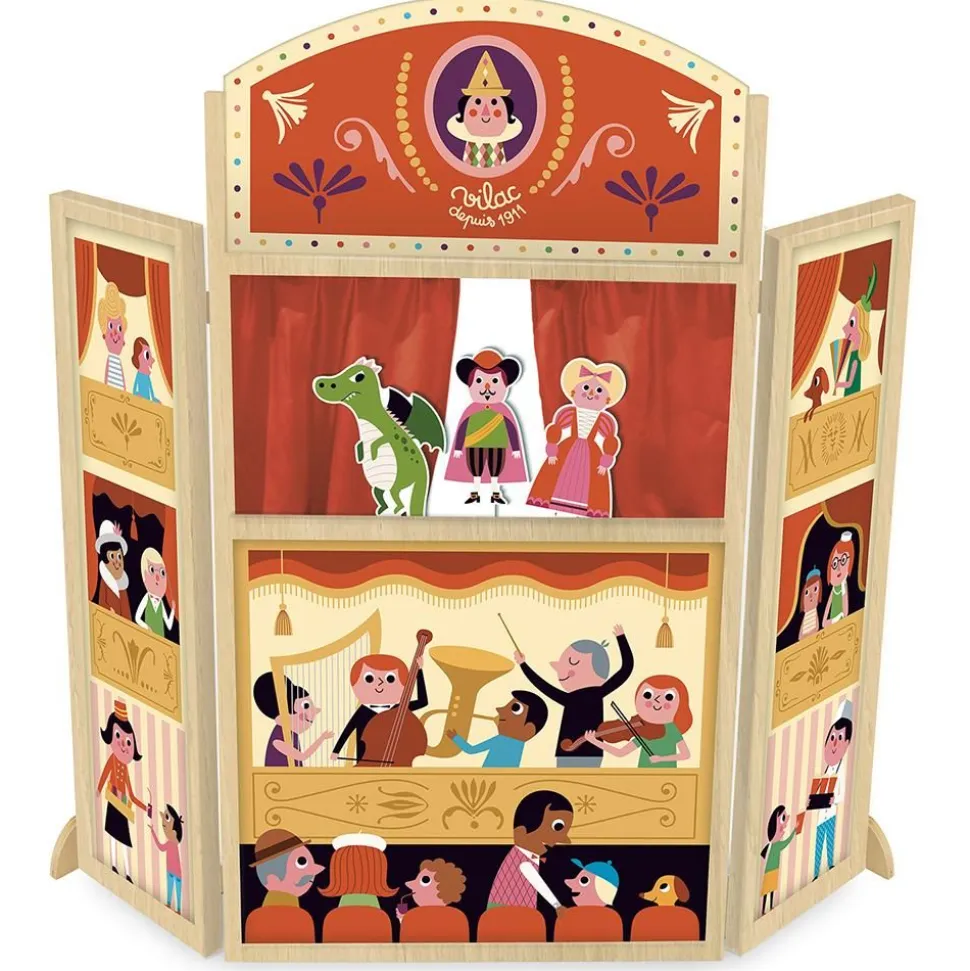 Dukketeater M. Orkestergrav Og Publikum